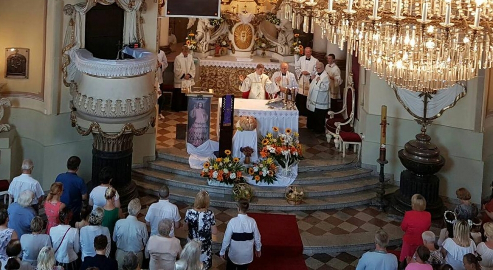 Nasz chór zaśpiewł podczas mszy św. prymicyjnej ks. Krzysztofa Lichoty