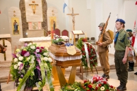 2018, uroczystości pogrzebowe majora Aleksandra Główki